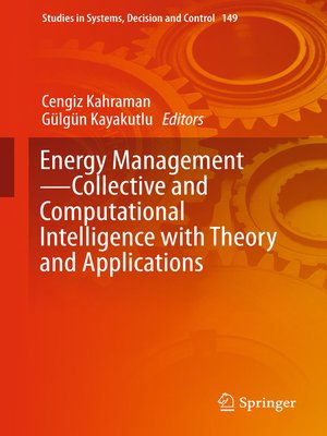 cover image of Energy Management—Collective and Computational Intelligence with Theory and Applications